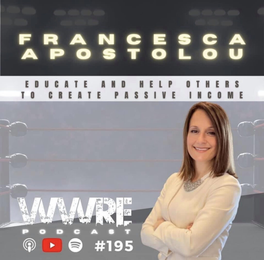 Educate and help others to create passive income | Francesca Apostolou VS Barri Griffiths# 195
